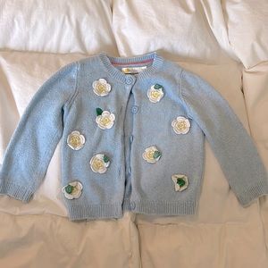 GUC Mini Boden beautiful floral cardigan. 18-24 months.